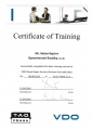 VDO certificate